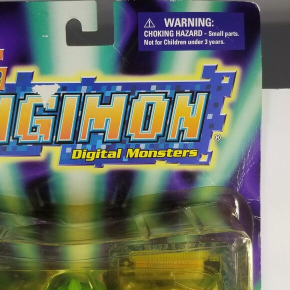 Bandai Digimon Gargomon to Rapidmon Digivolving Action Figure 2001 Sealed Vntg - Picture 7 of 16